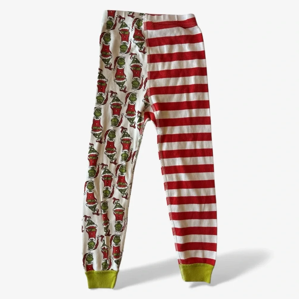 Hanna Andersson Dr. Seuss Grinch HannaJams Pajama Bottoms Size 5